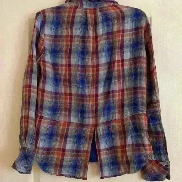 Cloth & Stone Plaid Button Up - Picture 5 of 5